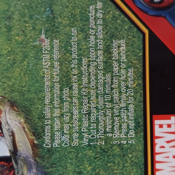 Spiderman Inflatable 2 Ring Pool - Picture 4 of 4